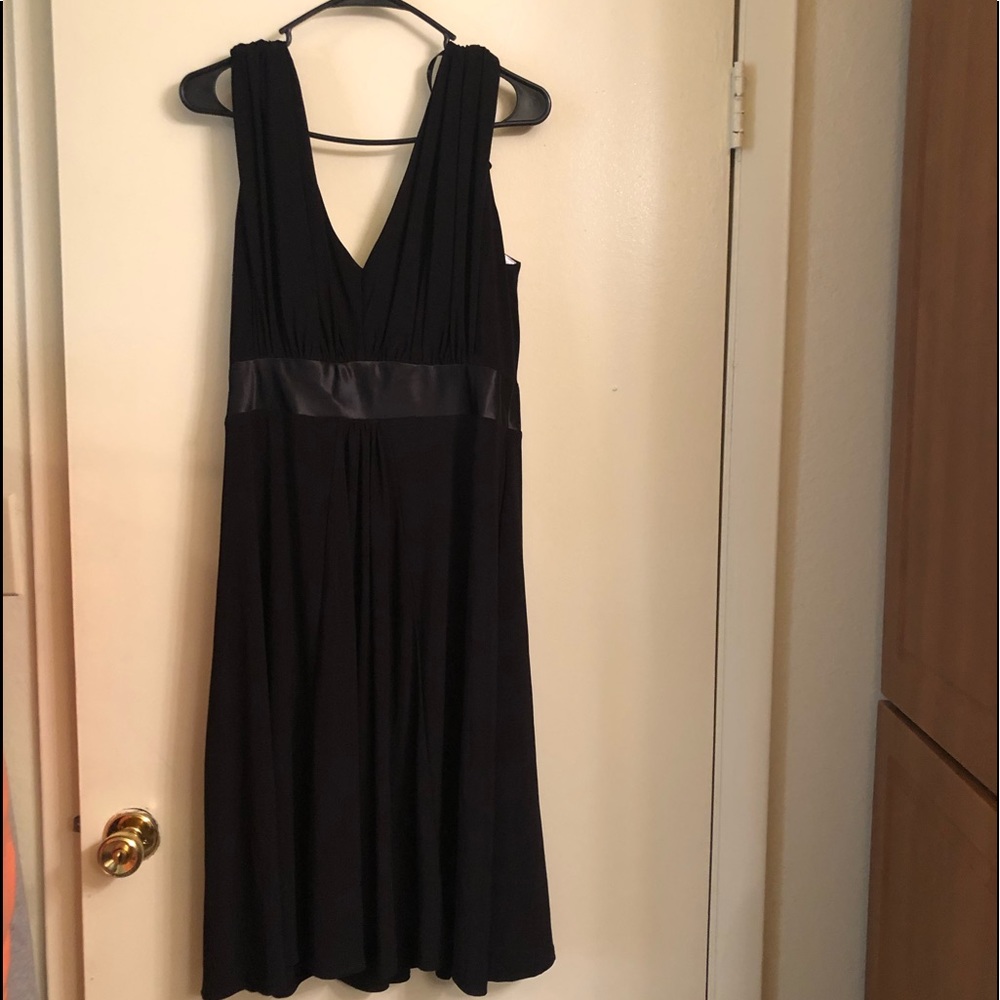 Jessica Howard Black Sleeveless Dress Size 14